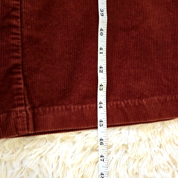 Boden Sienna Brown Cordouroy Flare Pants size 16L - Picture 12 of 16